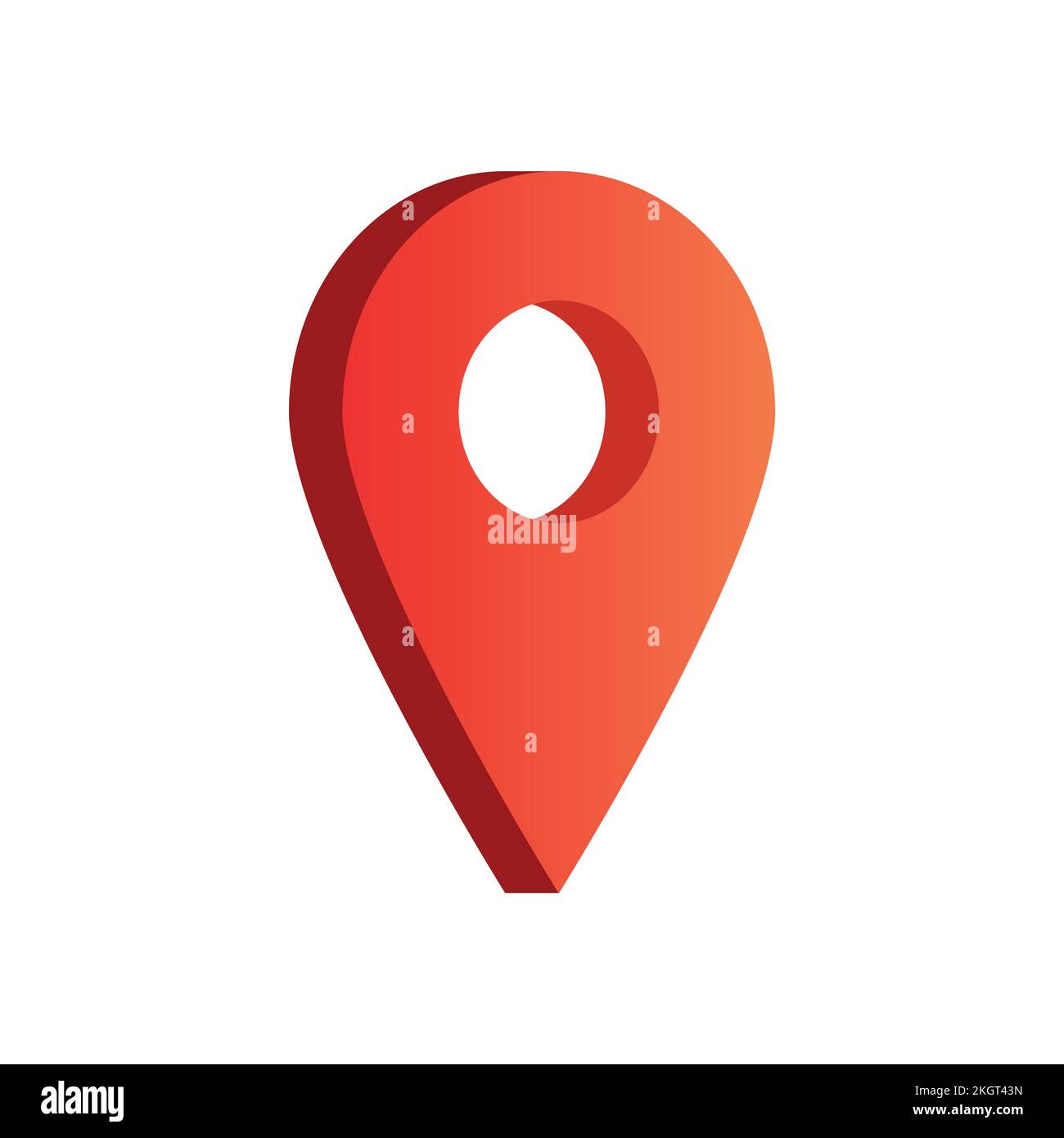 You are here gps navigation map pointer, Vector map marker icon that