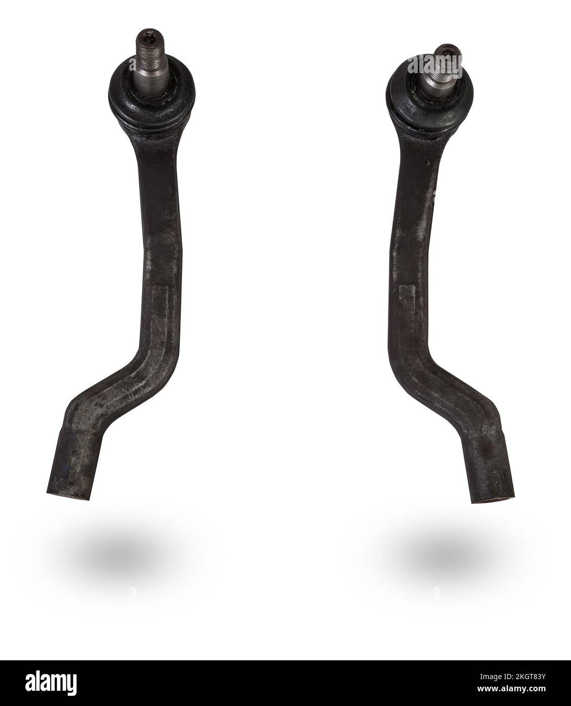 Brand new car ball joint isolated on white background Ball joint is the