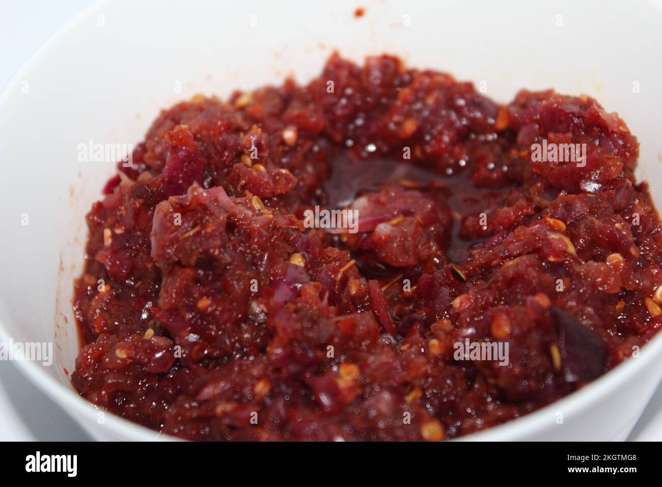 chili paste , those who like spicy Stock Photo Alamy