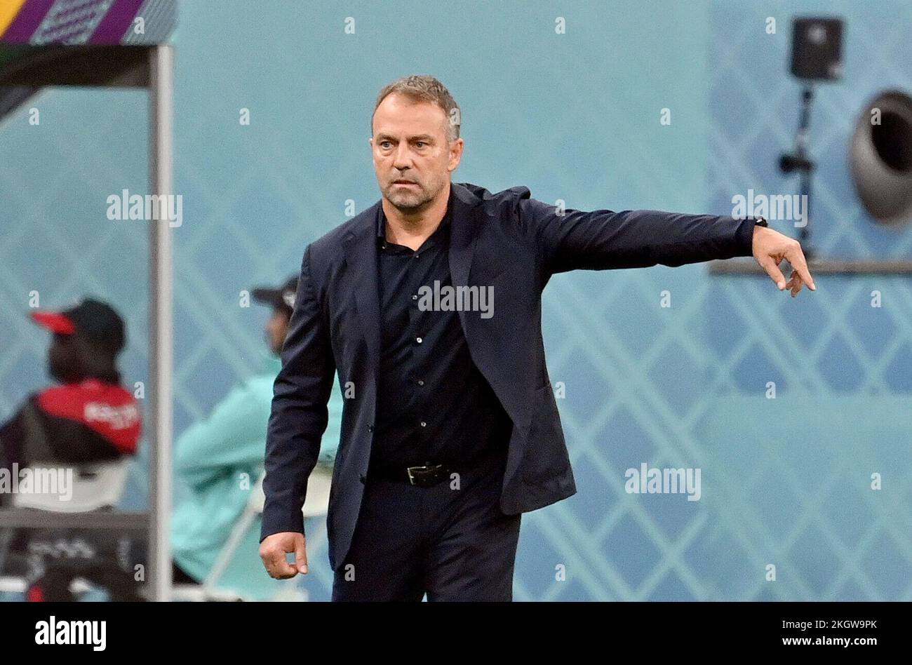 Coach Bundescoach Hans Dieter Hansi Flick Ger Gesture Gesture