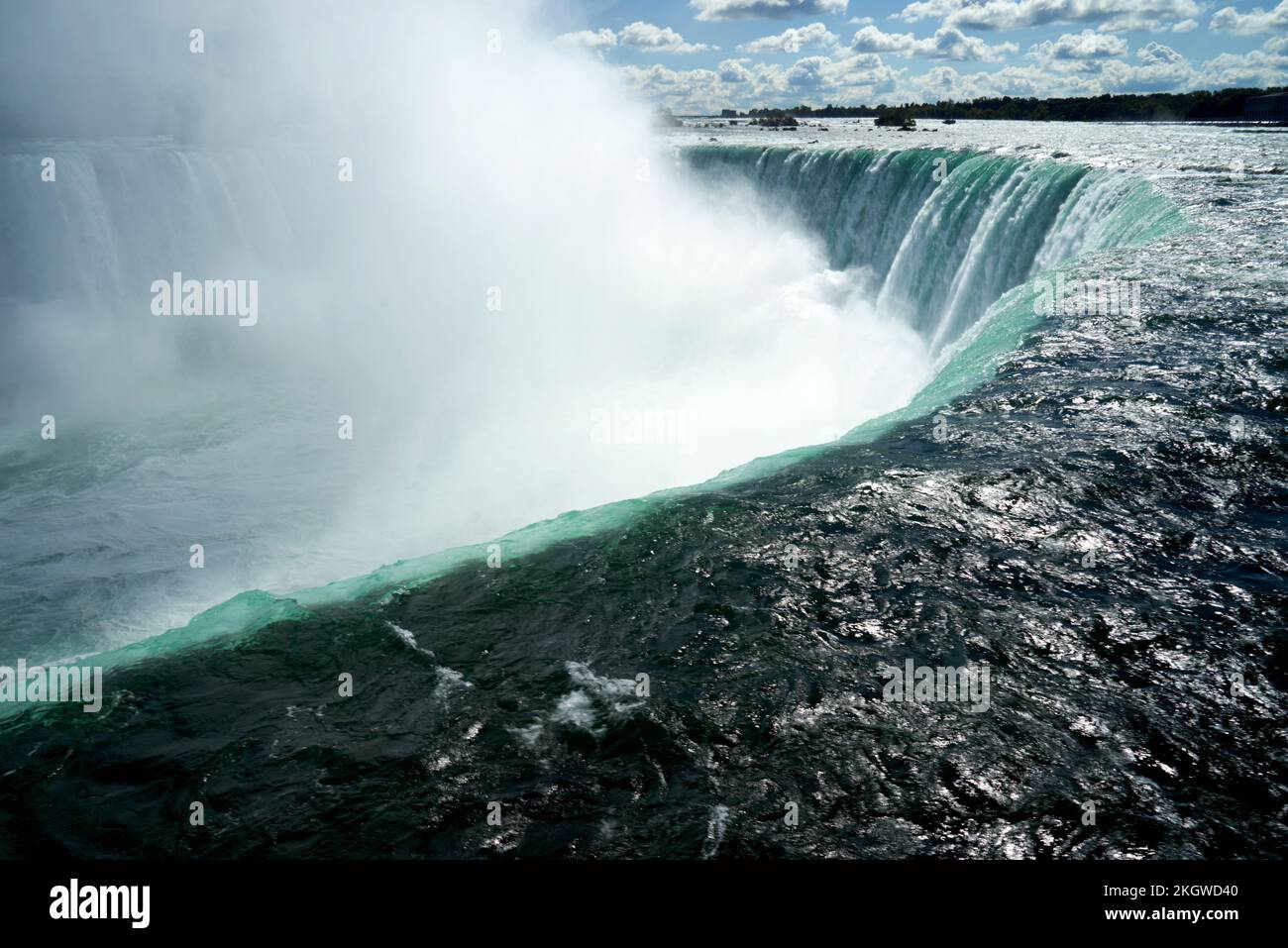 Niagara Falls. Canada. Horseshoe Falls Stock Photo