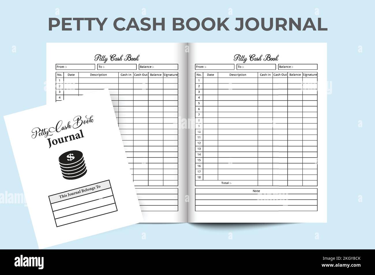 Petty cash book tracker hi-res stock photography and images - Alamy