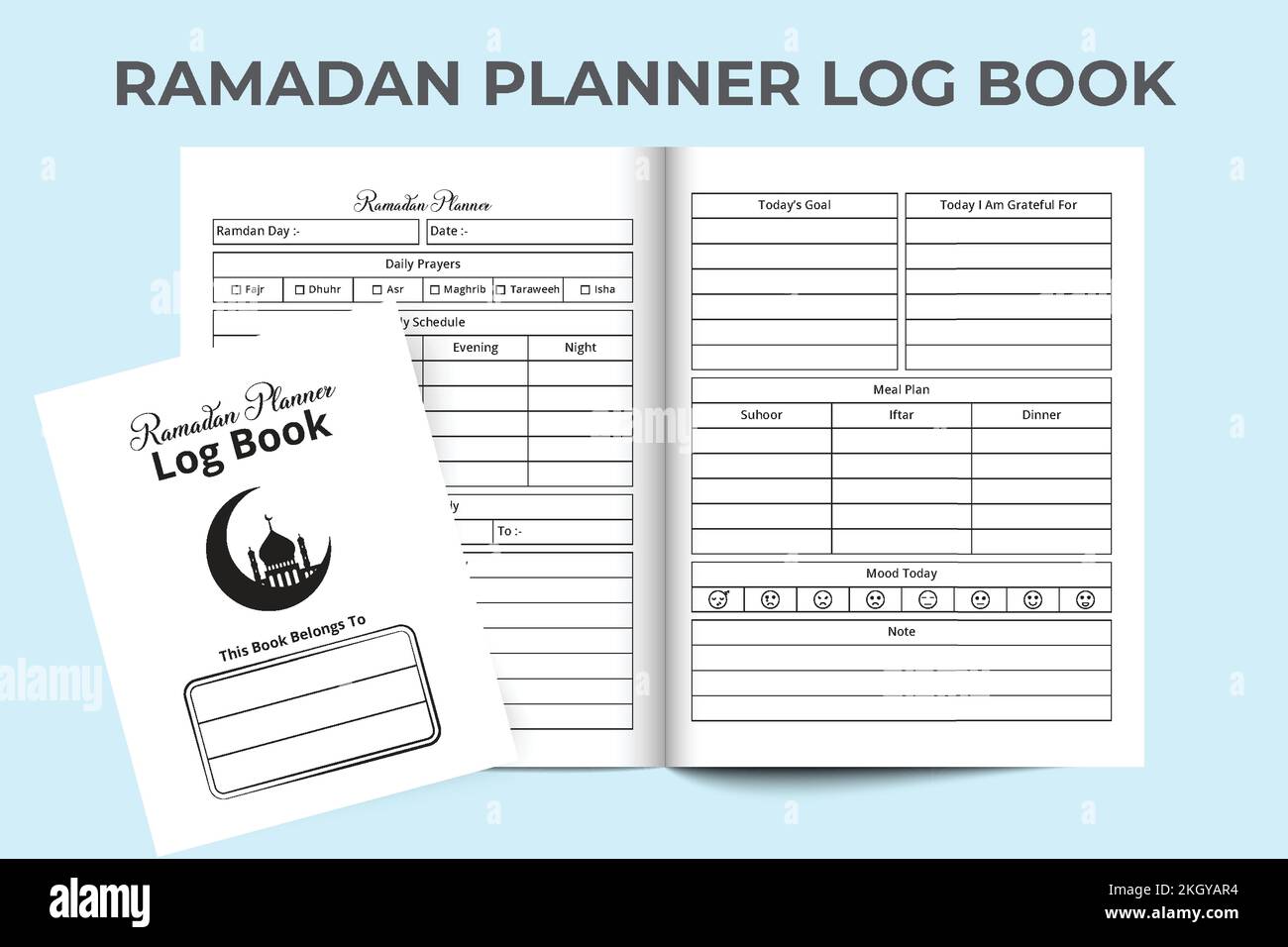 ramadan planner notebook