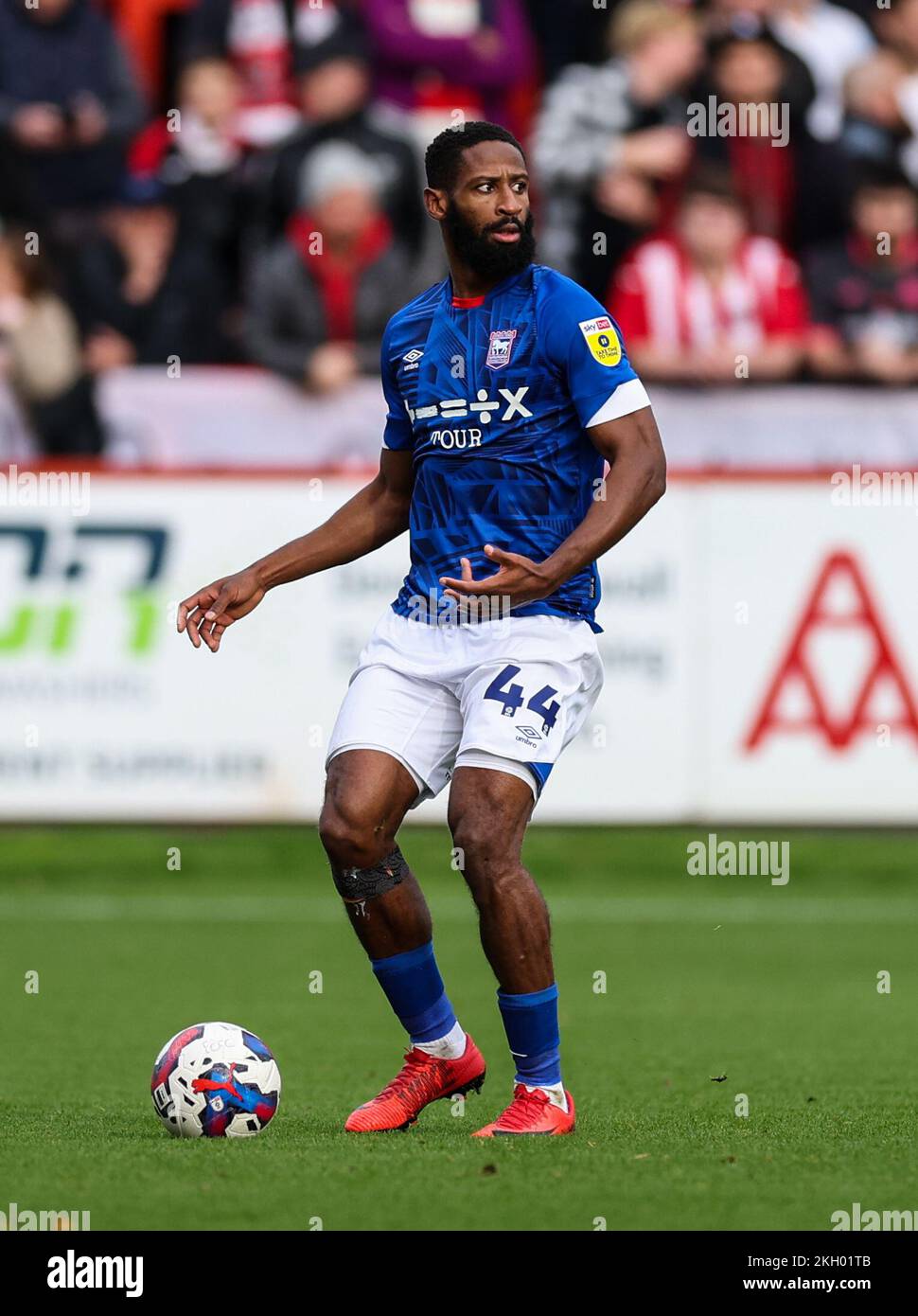 Ipswich Town’s Janoi Donacien in action during the Sky Bet League One