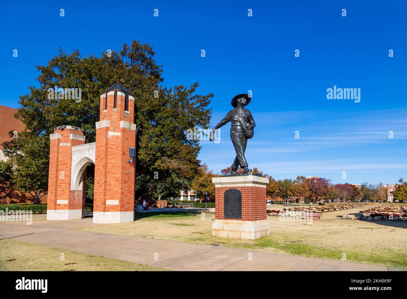 Norman, OK - November 2022:  the campus of the University of Oklahoma Stock Photo