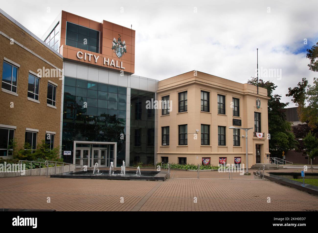 City Hall, Corner Brook, Newfoundland, Canada Stock Photo Alamy