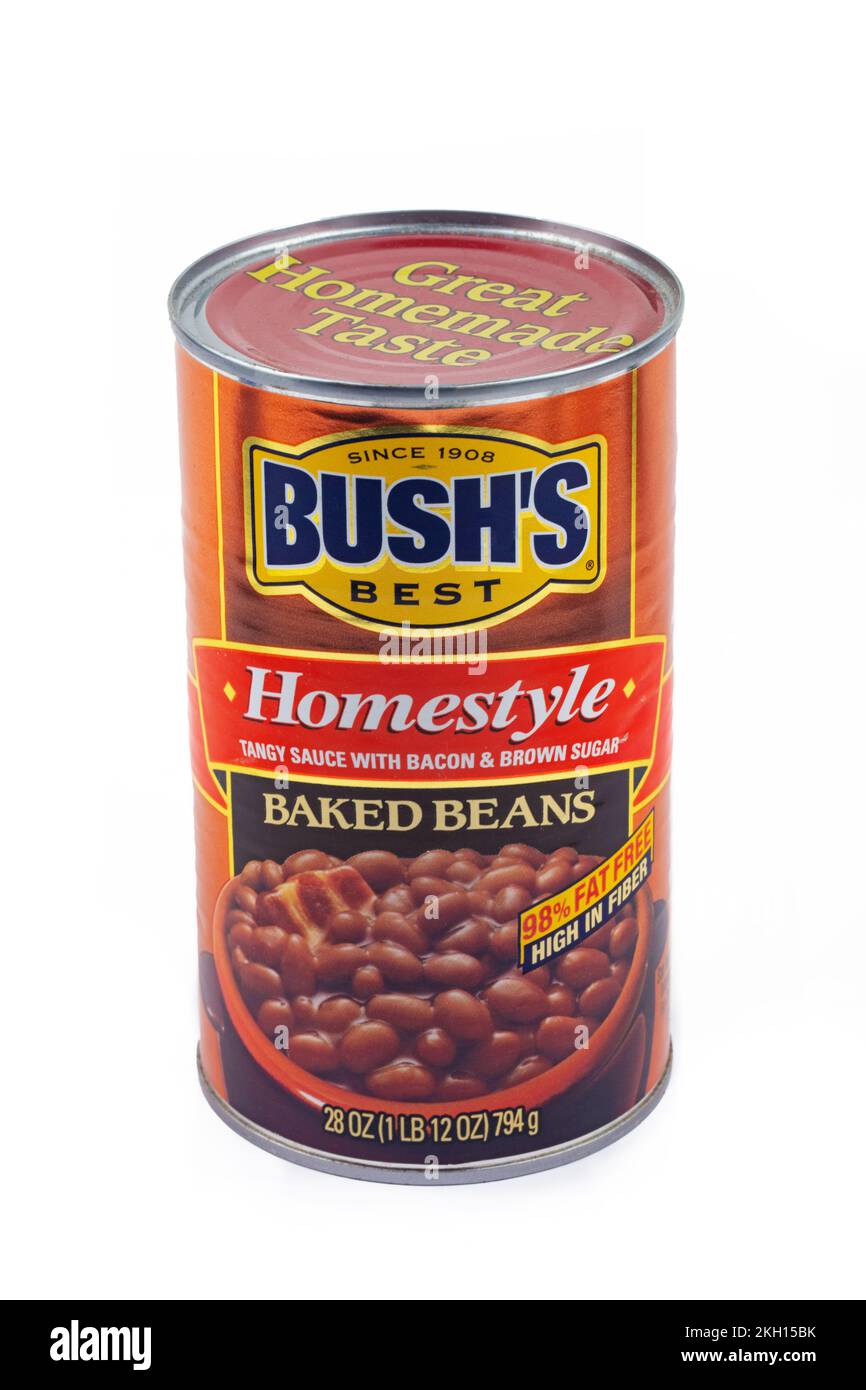WETZLAR, GERMANY 20221031 Image of Bush's baked beans. Bush's