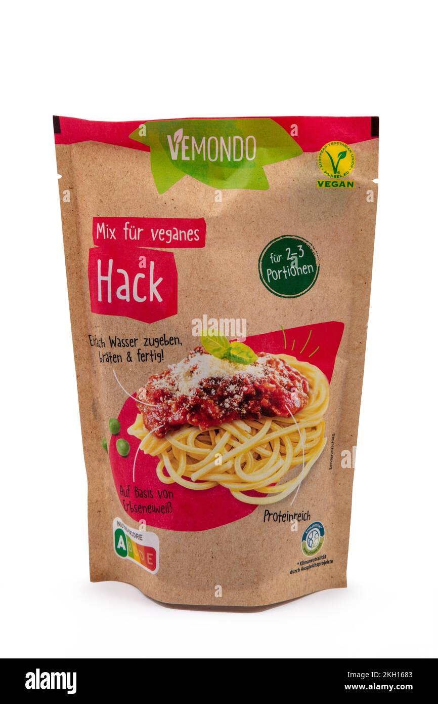 Alamy GERMANY vegan Photo meat 2022-07-25: Vemondo: own WETZLAR, products Stock LIDL\'s - for brand