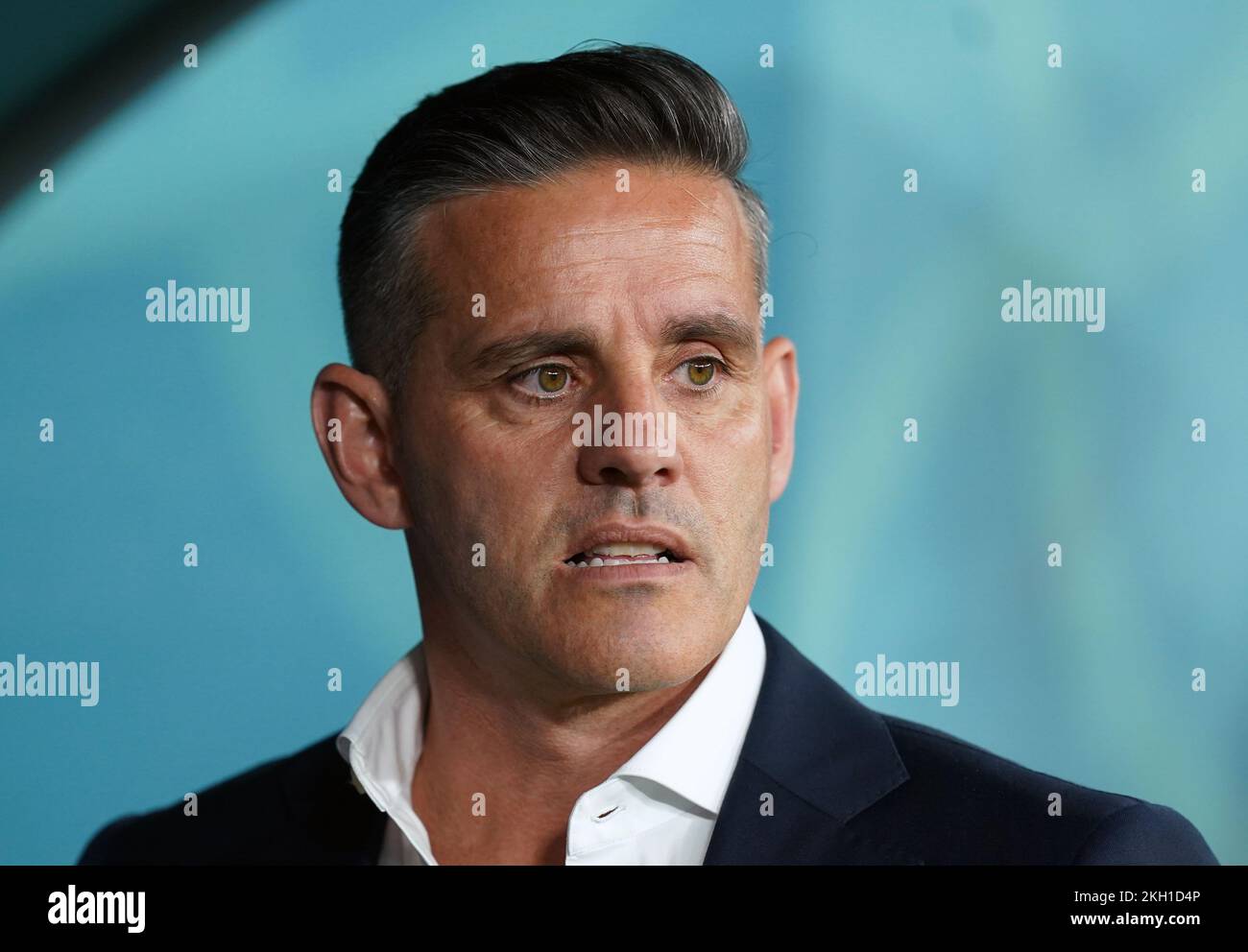 Canada manager John Herdman during the FIFA World Cup Group F match at