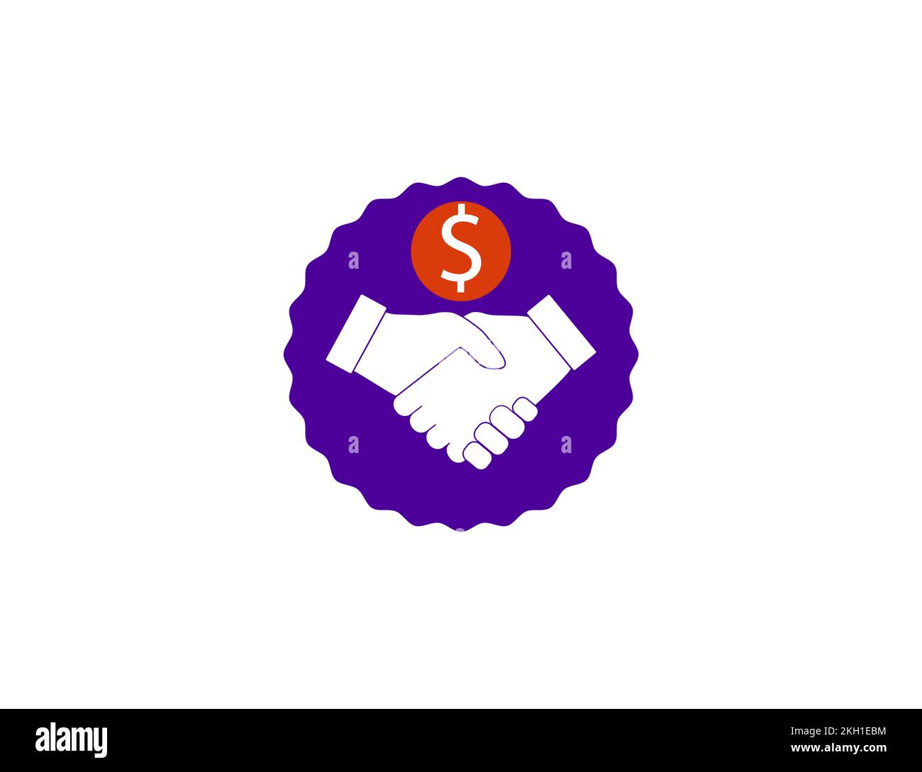 Savings, hand, sponsor icon. Vector illustration Stock Vector Image ...
