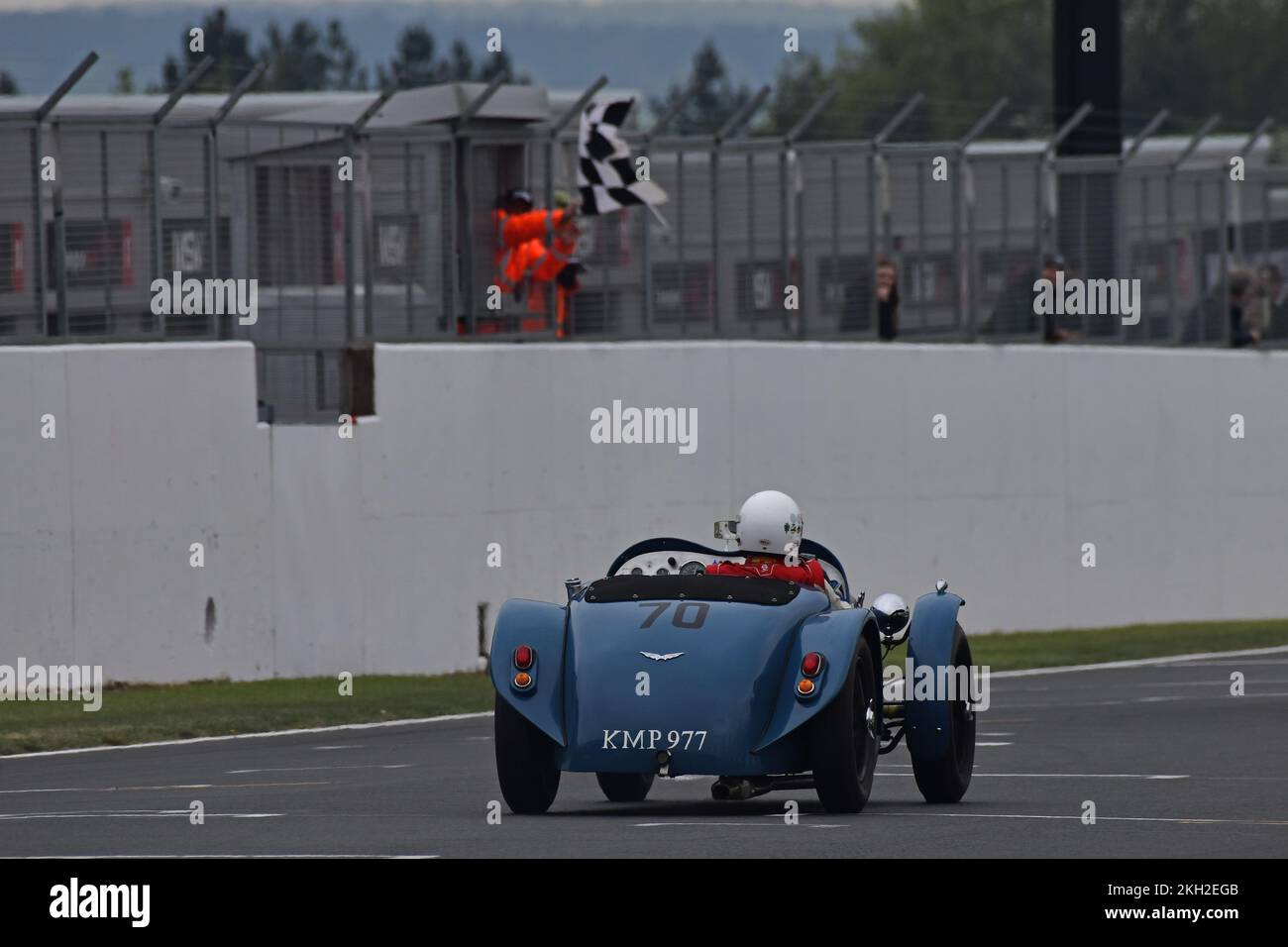 Taking the chequered flag in first place, Gareth Burnett, Alta Sports ...