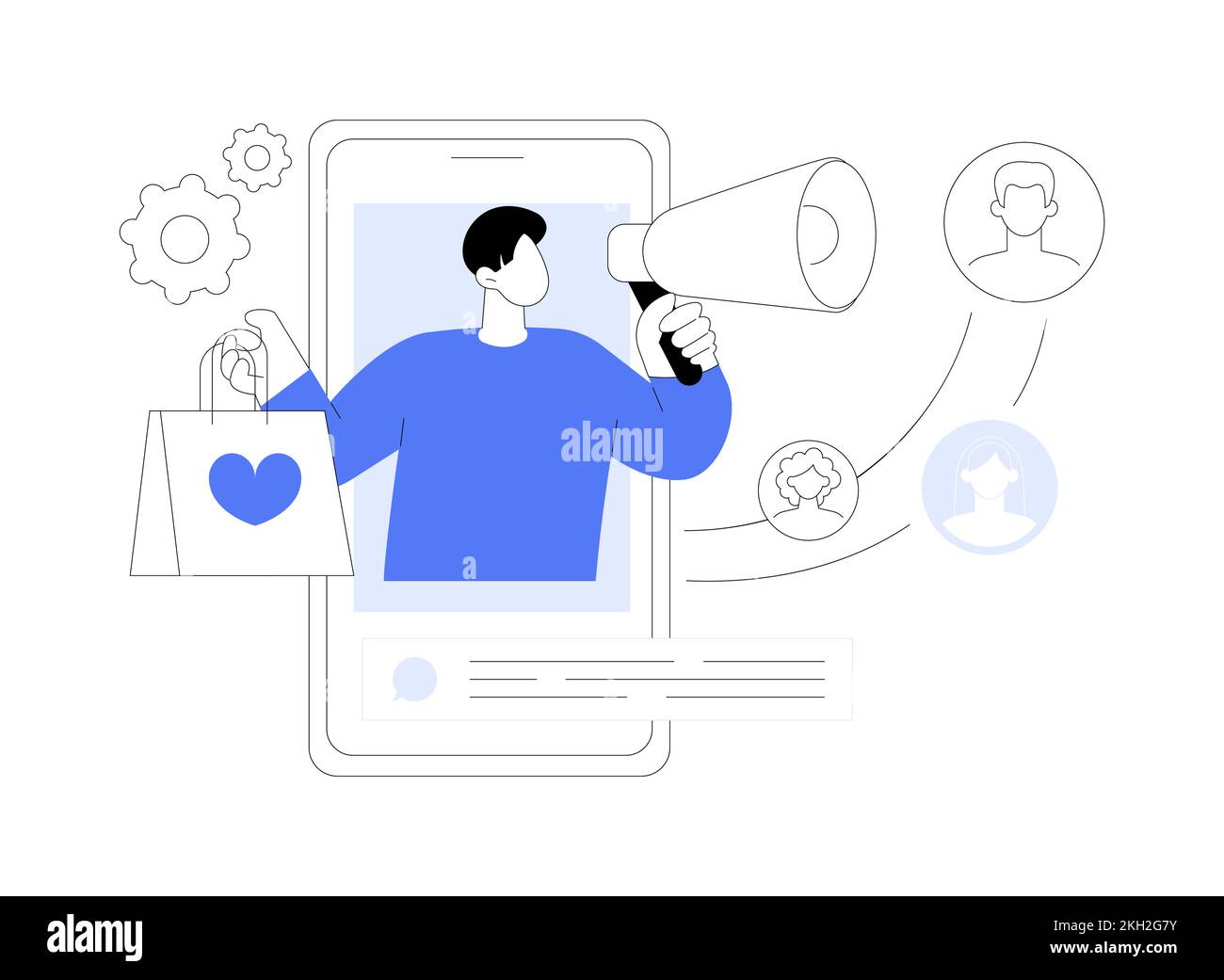 Brand advocate abstract concept vector illustration Stock Vector Image ...