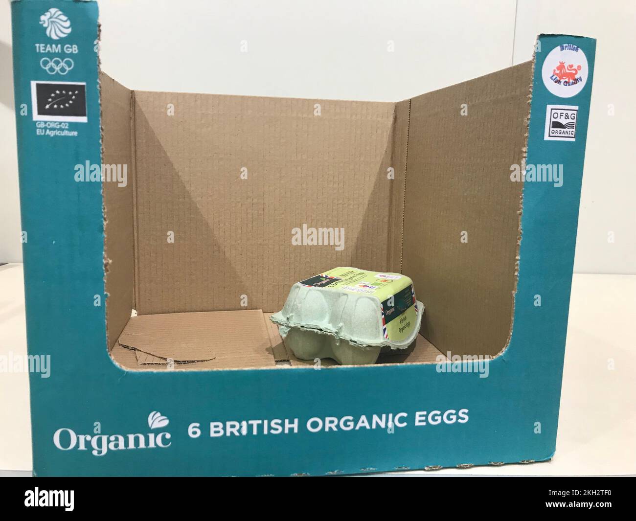 England UK 23rd November 2022 egg shortages in Maidstone Kent ALDI