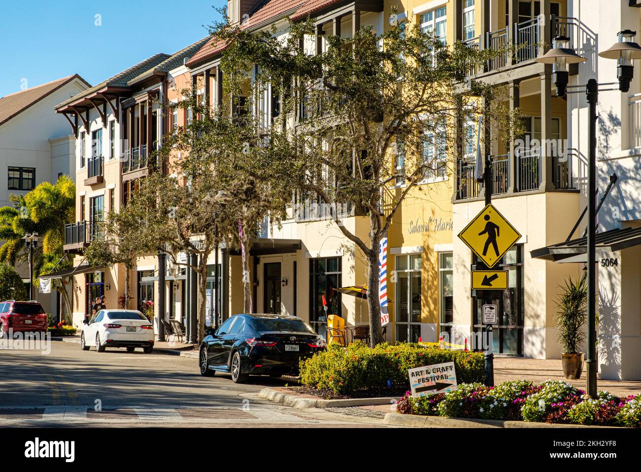 Annunciation Circle, Ave Maria, Florida Stock Photo Alamy