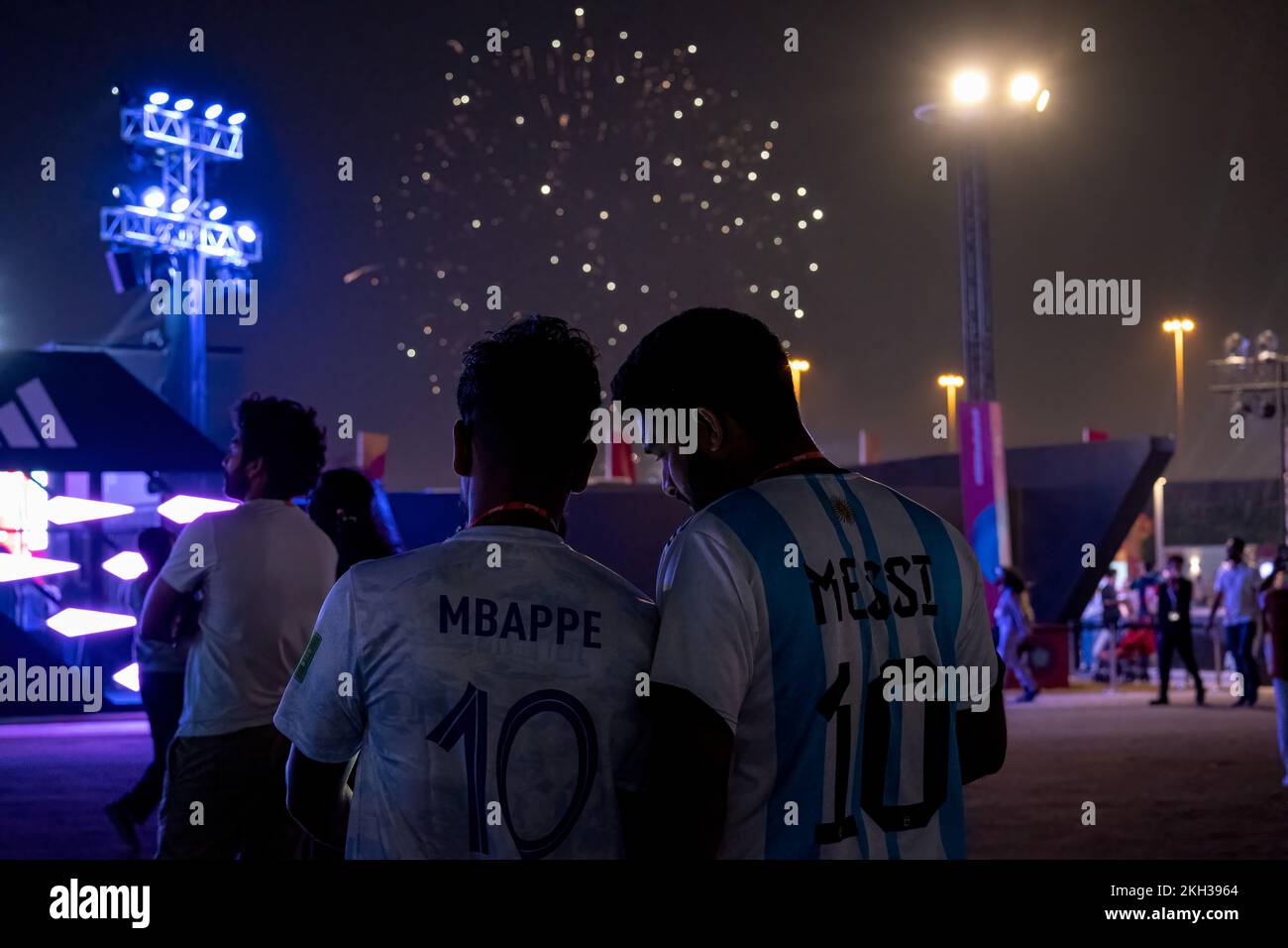 Citizens of different countries FIFA World Cup Football Qatar 2022