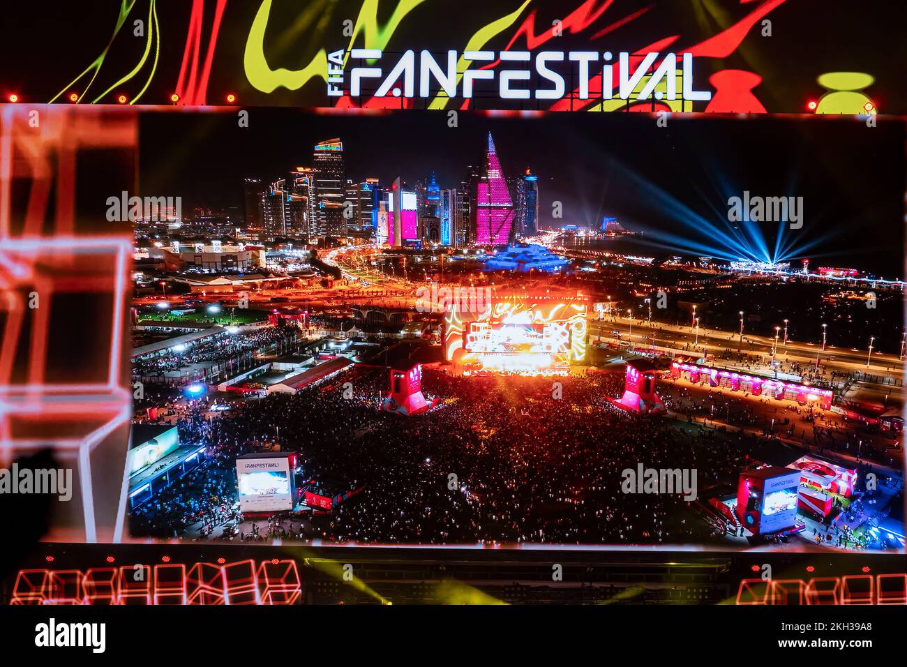 Citizens of different countries FIFA World Cup Football Qatar 2022