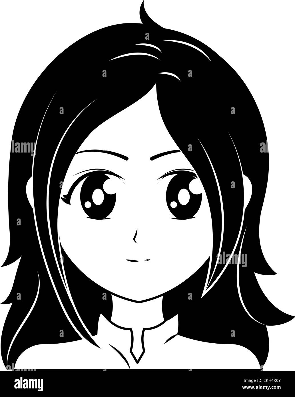 Cute Anime Girl Stock Vector Image Art Alamy cute-anime-girl-stock-vector-image-art-alamy