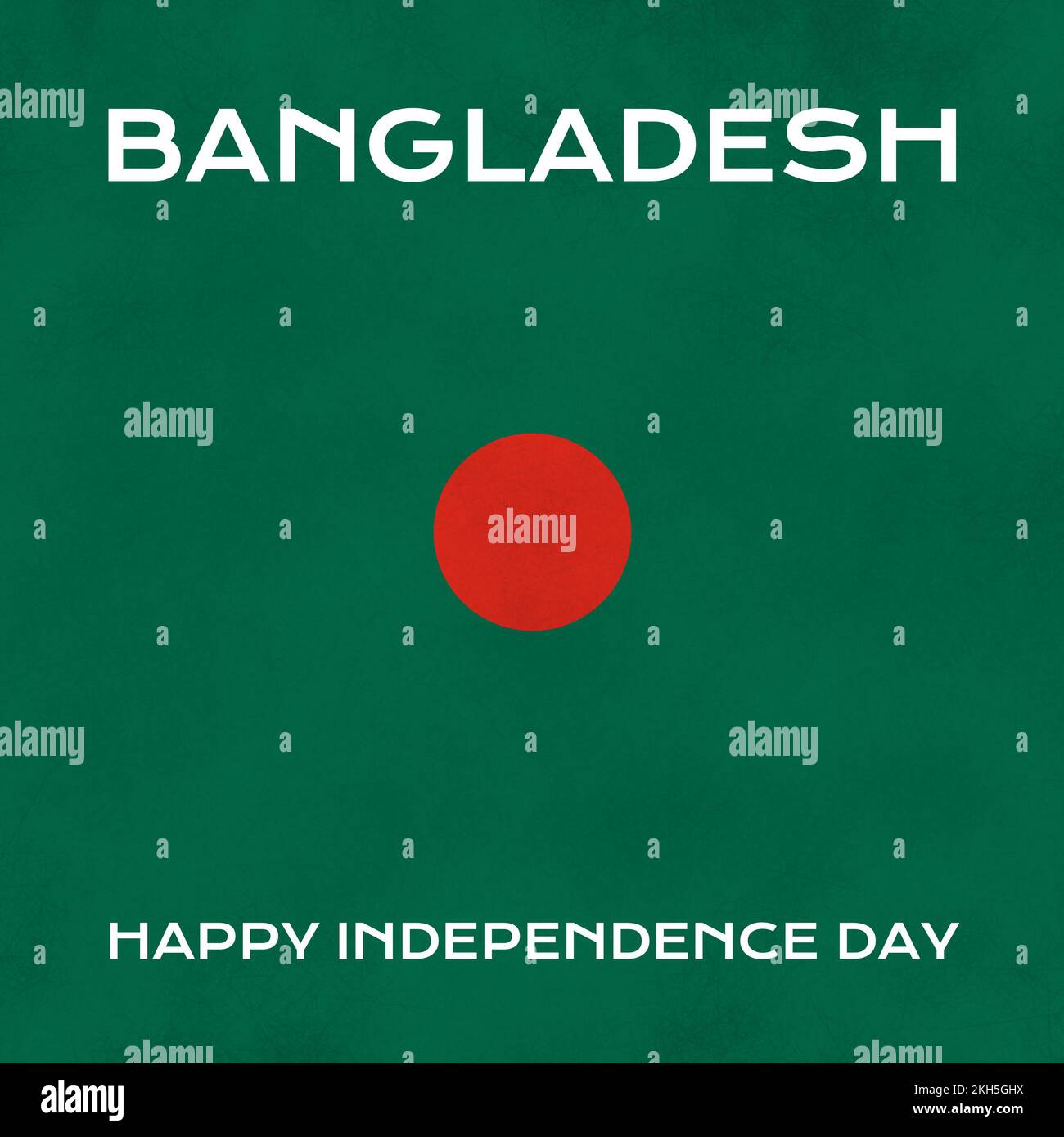 Composition of bangladesh independence day text over flag of bangladesh Stock Photo