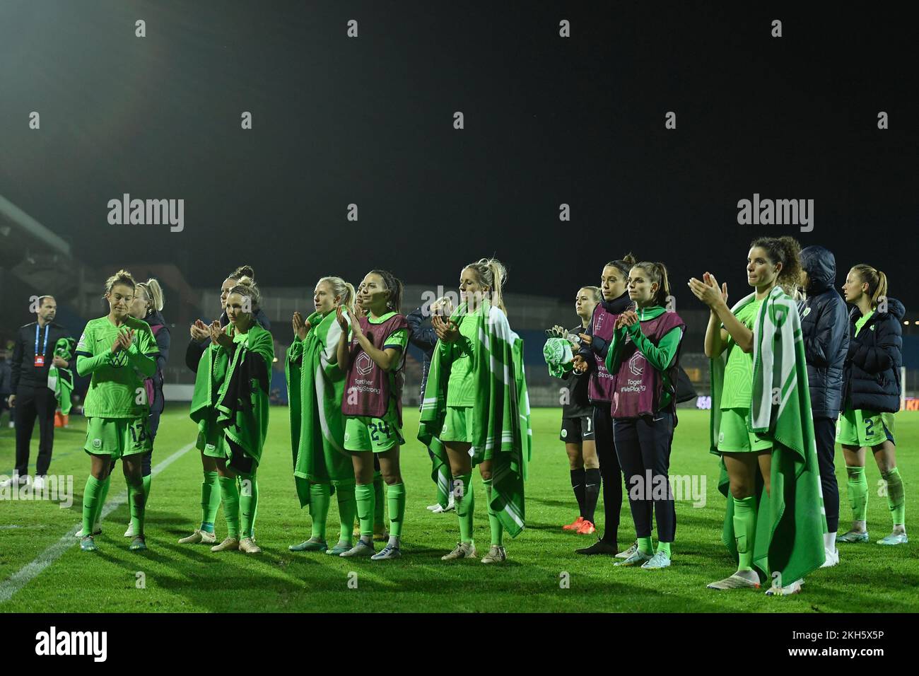 Slavia Praha (w) vs VfL Wolfsburg (w) 26.10.2022 at UEFA Women's