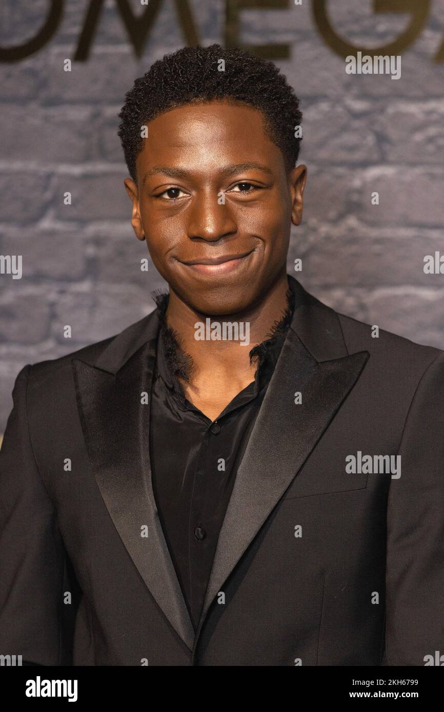 David Jonsson attends a special event hosted by Omega to celebrate 60