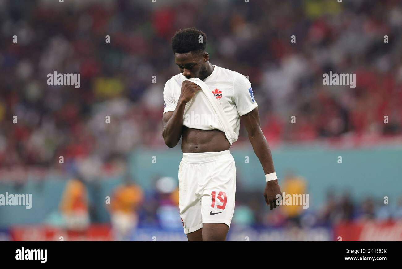 Dynamic Canada Captain Alphonso Davies Available To Play Vs. Qatar After Missing World Cup Opener Capture for Desktop Dynamic Canada Captain Alphonso Davies Available To Play Vs. Qatar After Missing World Cup Opener Capture for Desktop