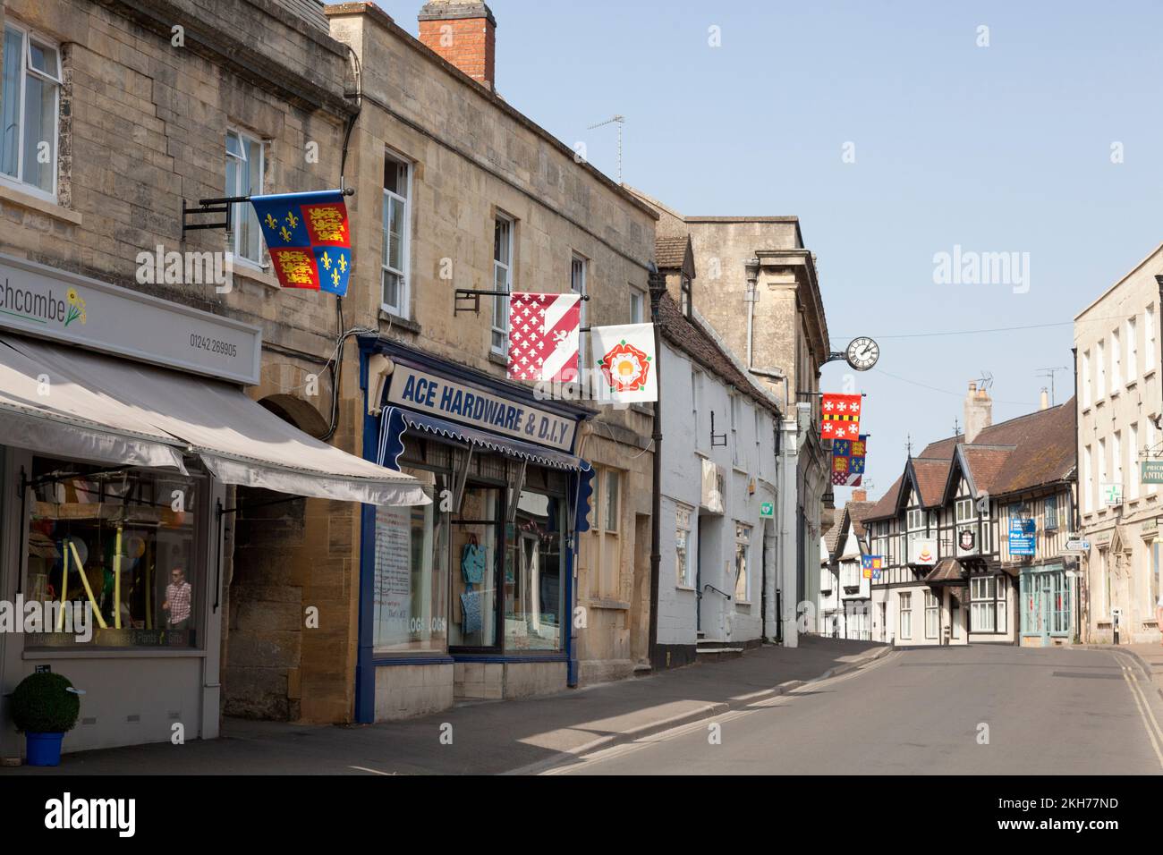 High Street, Winchcombe, Glouchestershire Stock Photo