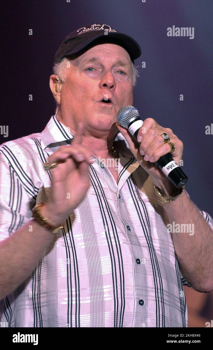 October 4, 2008 - Primm, Nevada, U.S. - Mike Love of The Beach Boys performs at Buffalo Bill's Resort & Casino in Primm, Nevada on October 4, 2008. (Credit Image: © David Becker/ZUMA Press Wire) Stock Photo