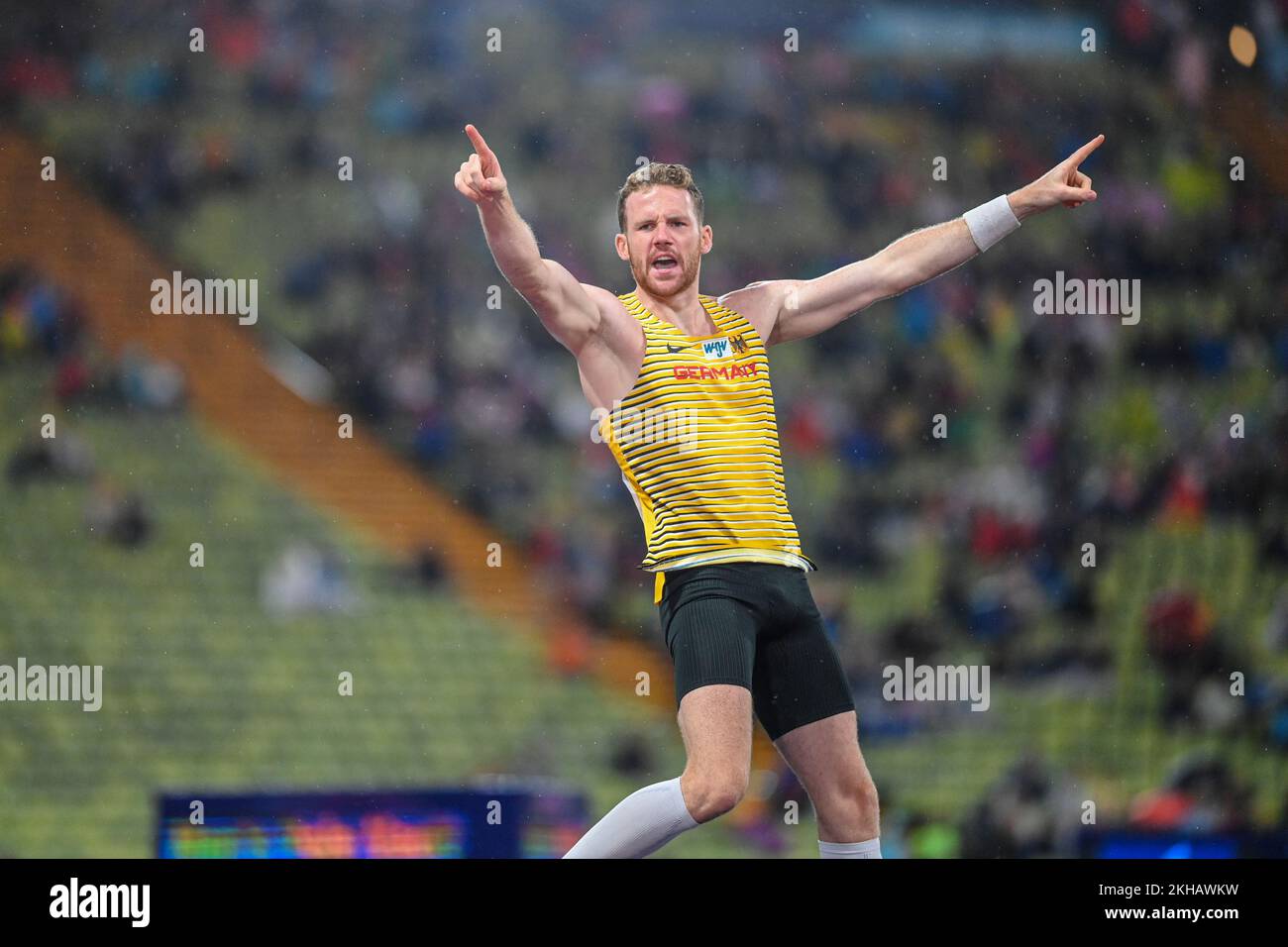 Torben Blech (Germany). Pole Vault Men. European Championships Munich