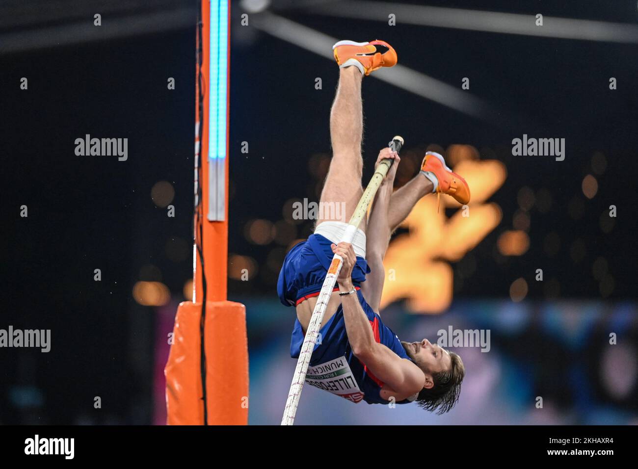 Pal Haugen Lillefosse (Norway). Pole Vault Men, Bronze Medal. European