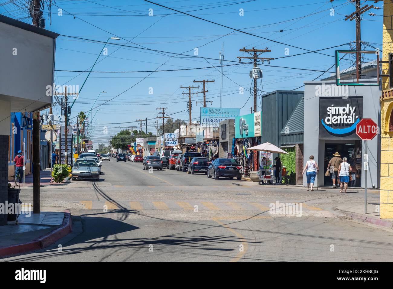 Los Algodones, Mexico, MX April 14, 2022 A well known city for its