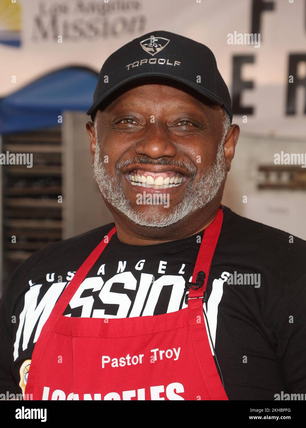 23 November 2022 -Los Angeles, California  -   Troy Vaughn. Los Angeles Mission Hosts Annual Thanksgiving Dinner To The Unhoused Community Of Los Angeles'' held at Los Angeles Mission   in Los Angeles. (Credit Image: © Fs/AdMedia via ZUMA Press Wire) Stock Photo