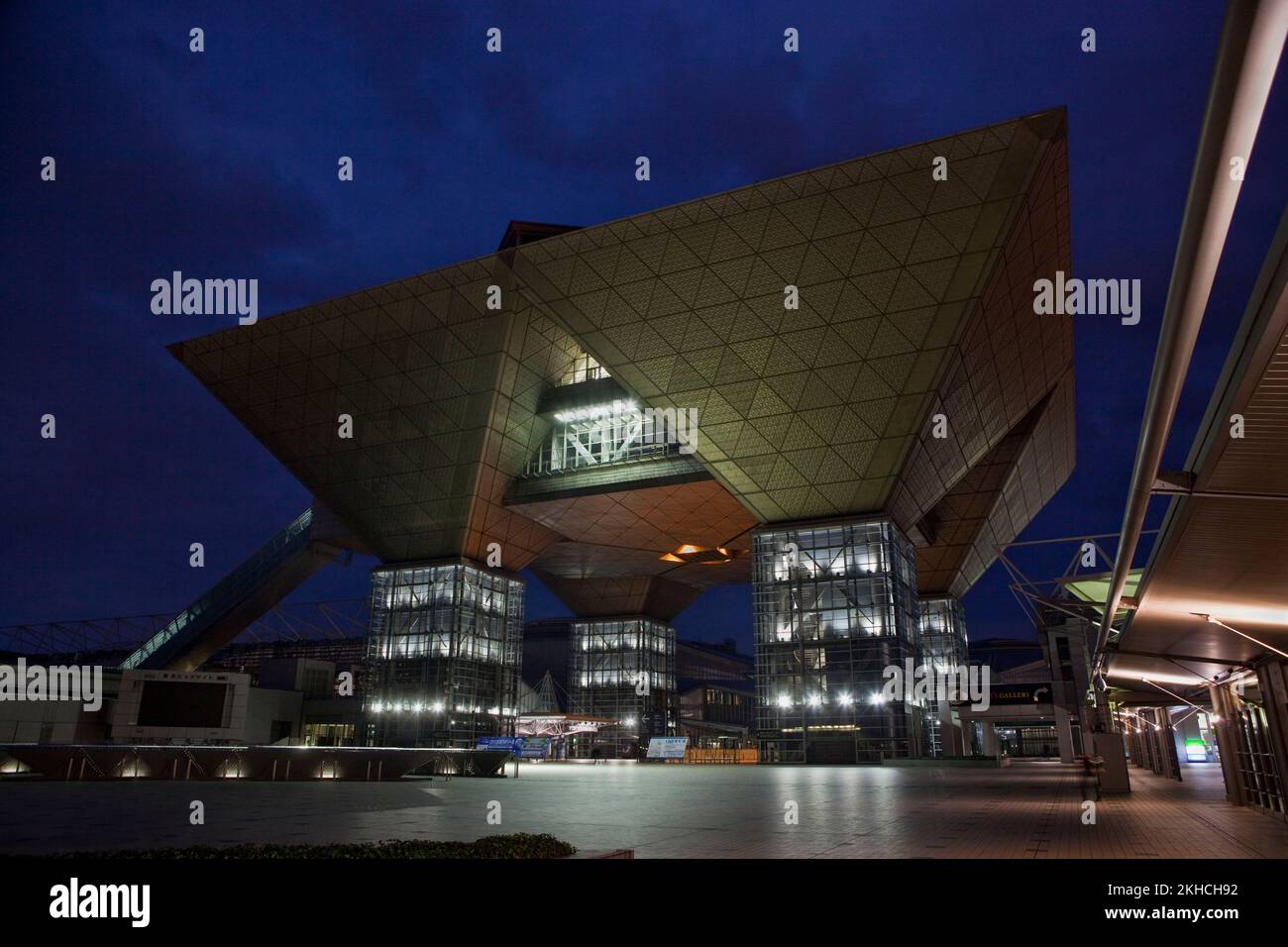 Tokyo Big Sight exhibition hall Odaiba Tokyo Japan Stock Photo Alamy