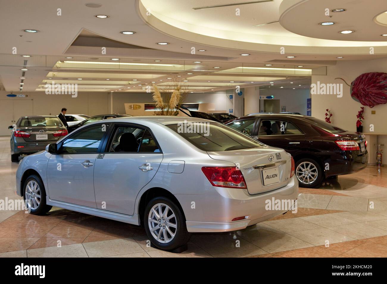 Toyota sedans Toyota Amlux showroom Ikebukuro Tokyo Japan Stock Photo Alamy