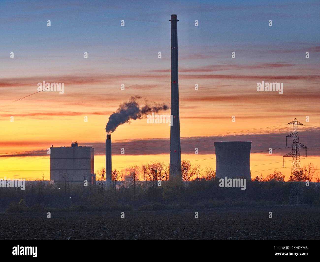 The Buschhaus power station, a lignitefired power