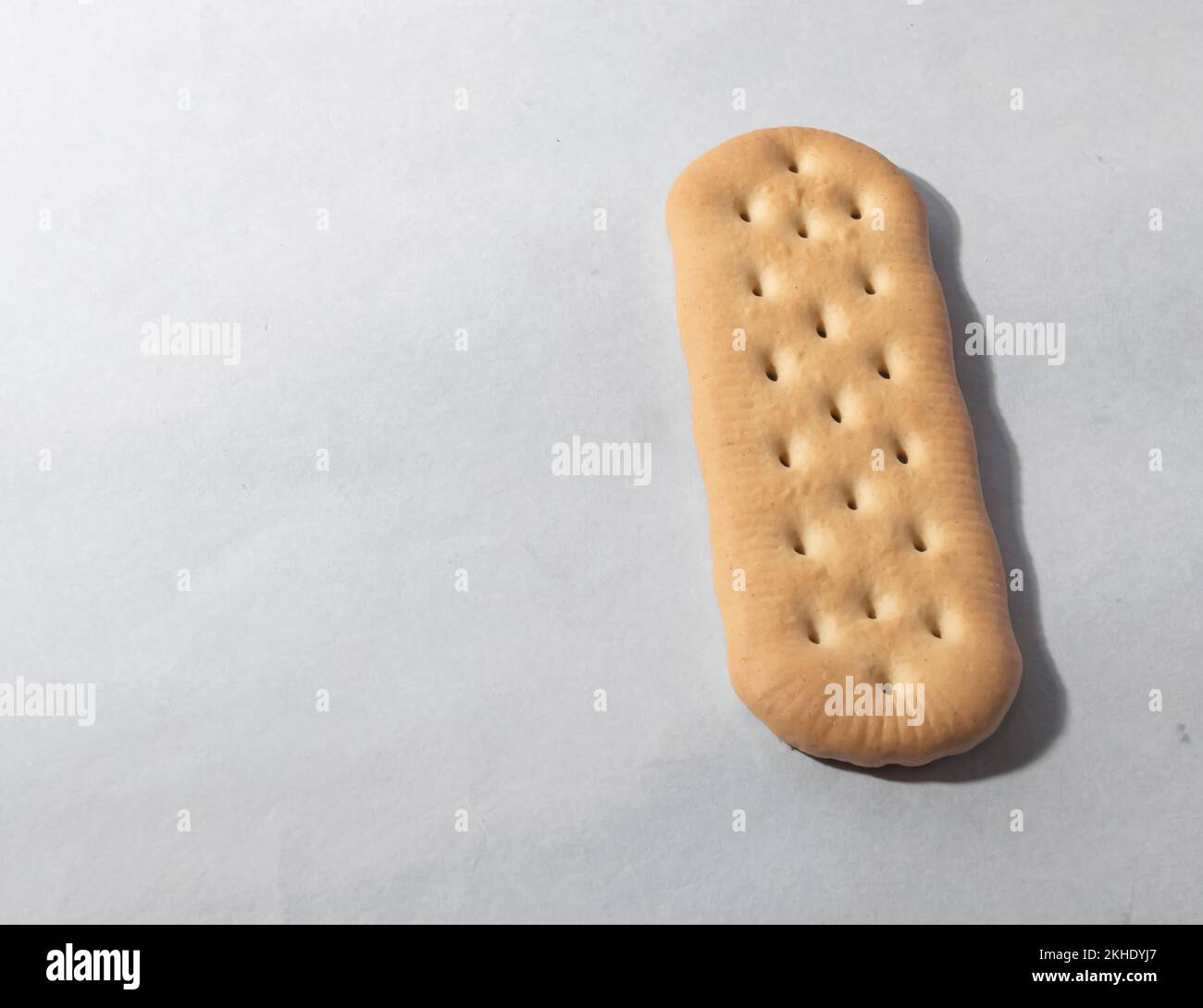 Corn starch biscuit known in Brazil as maizena biscuit, white