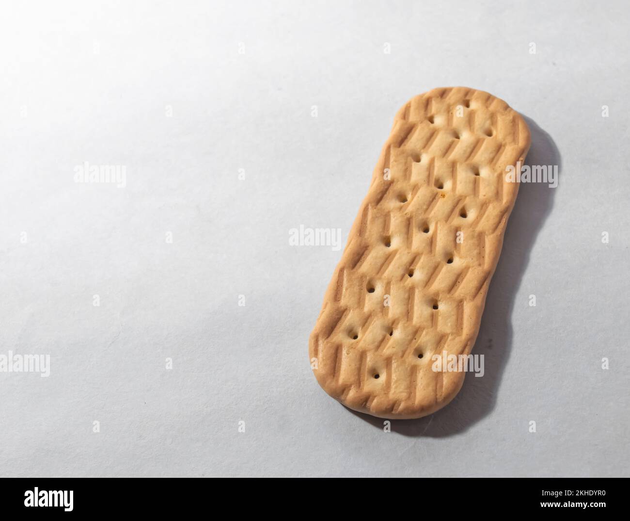 Corn starch biscuit known in Brazil as maizena biscuit, white