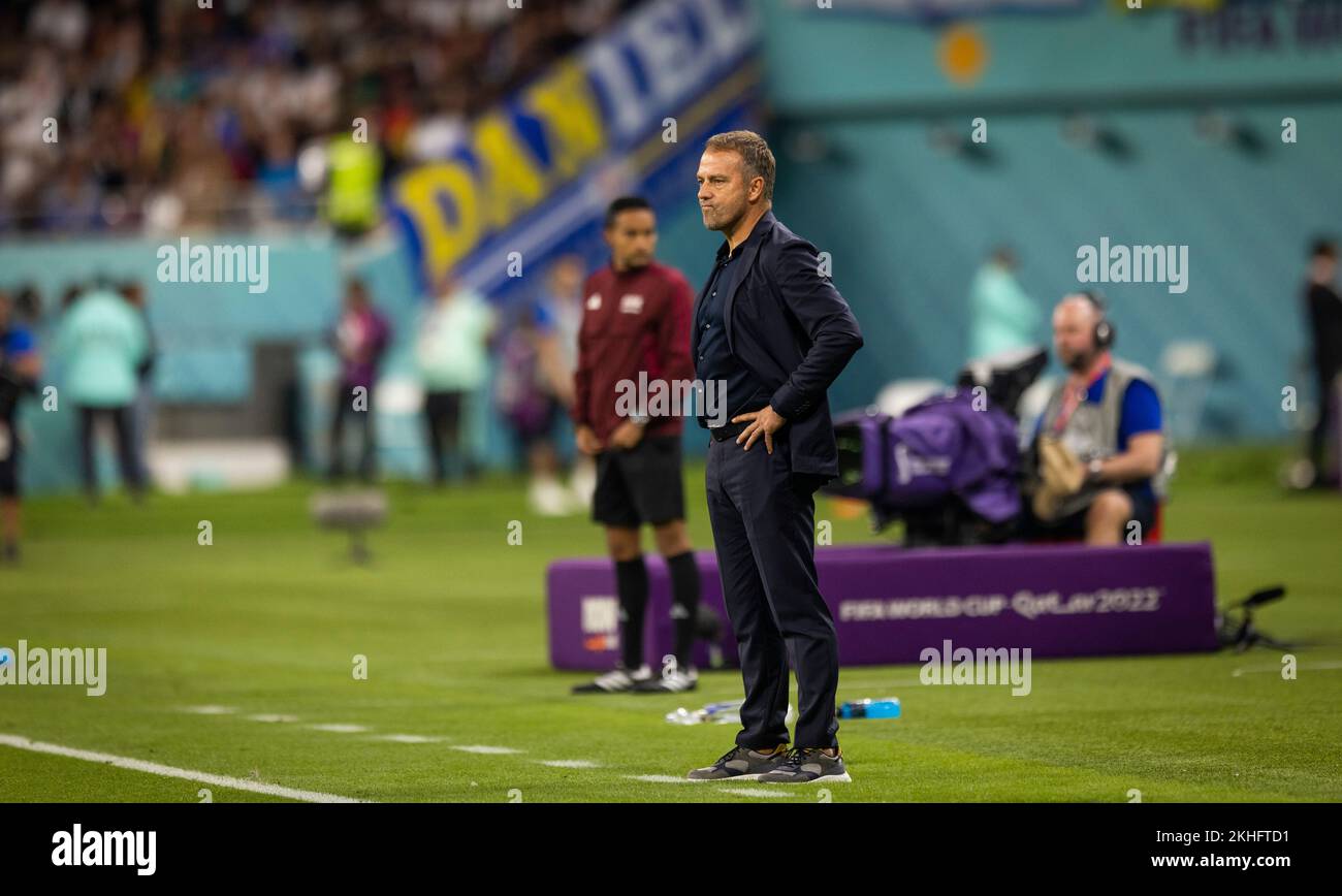 Doha Qatar 23rd Nov 2022 Trainer Hansi Flick Deutschland Germany