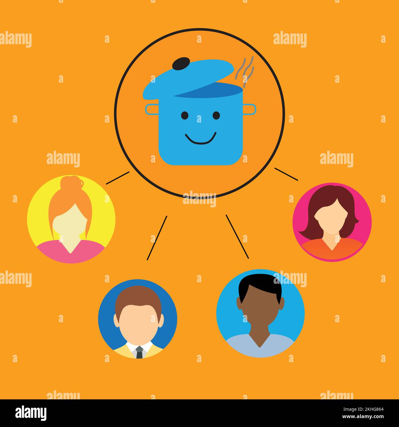 People different races hi-res stock photography and images - Alamy