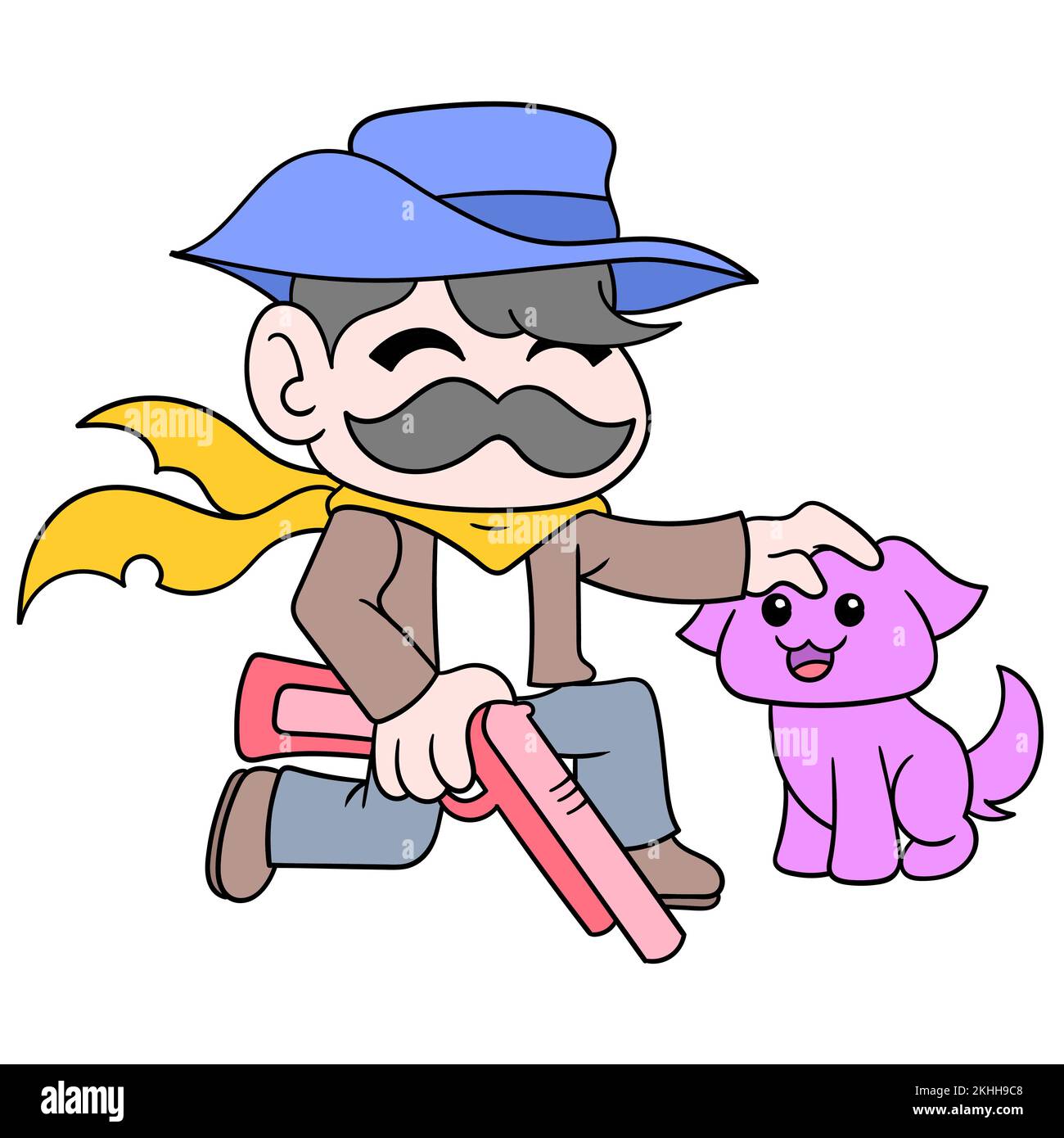 Sheriff emoticon hi-res stock photography and images - Alamy