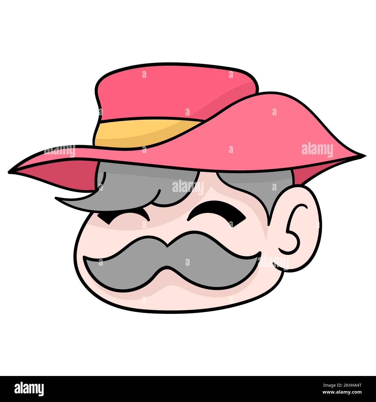 Sheriff emoticon hi-res stock photography and images - Alamy