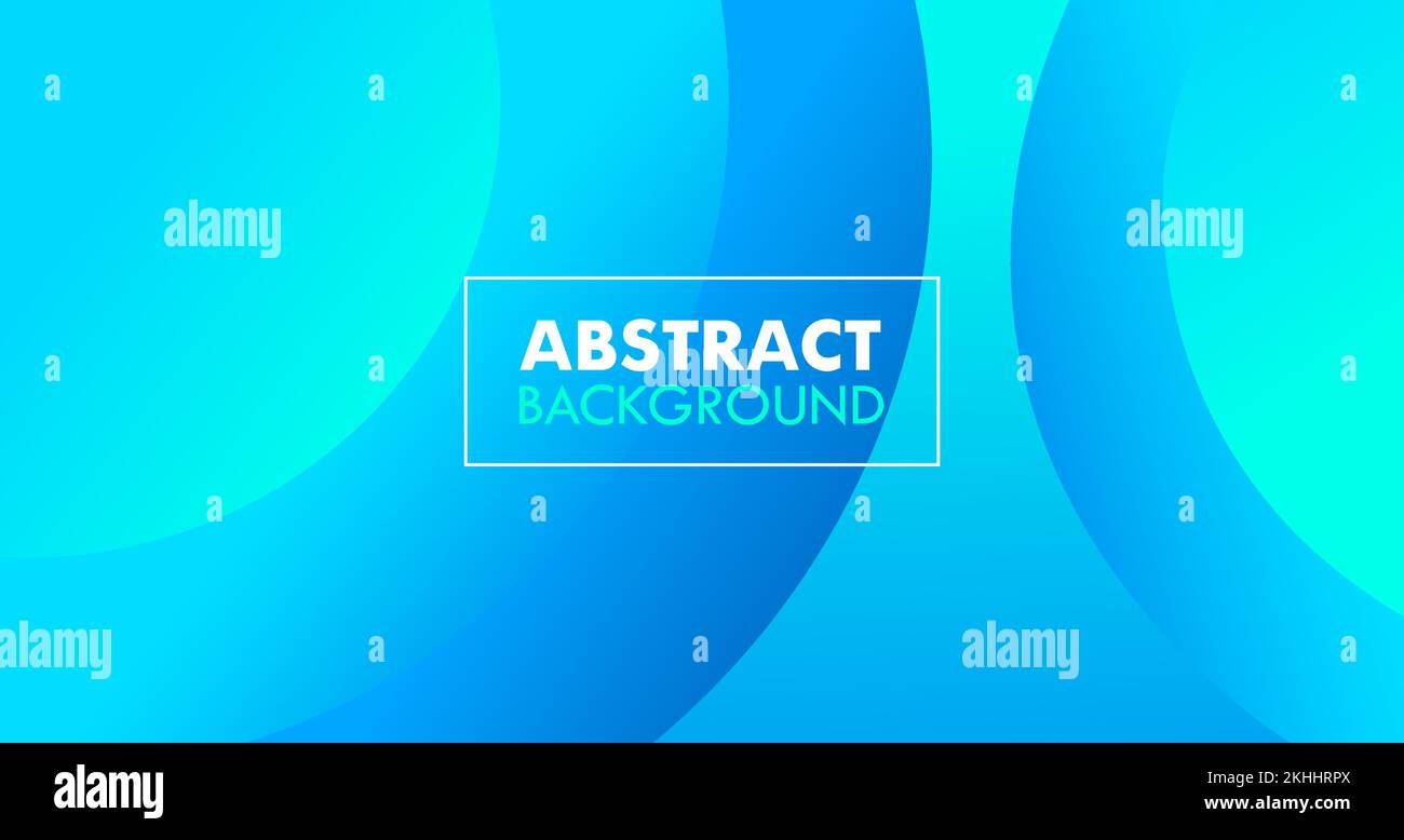 Blue Dynamic Abstract Background Modern Colorful Gradient Backdrop Stock Vector