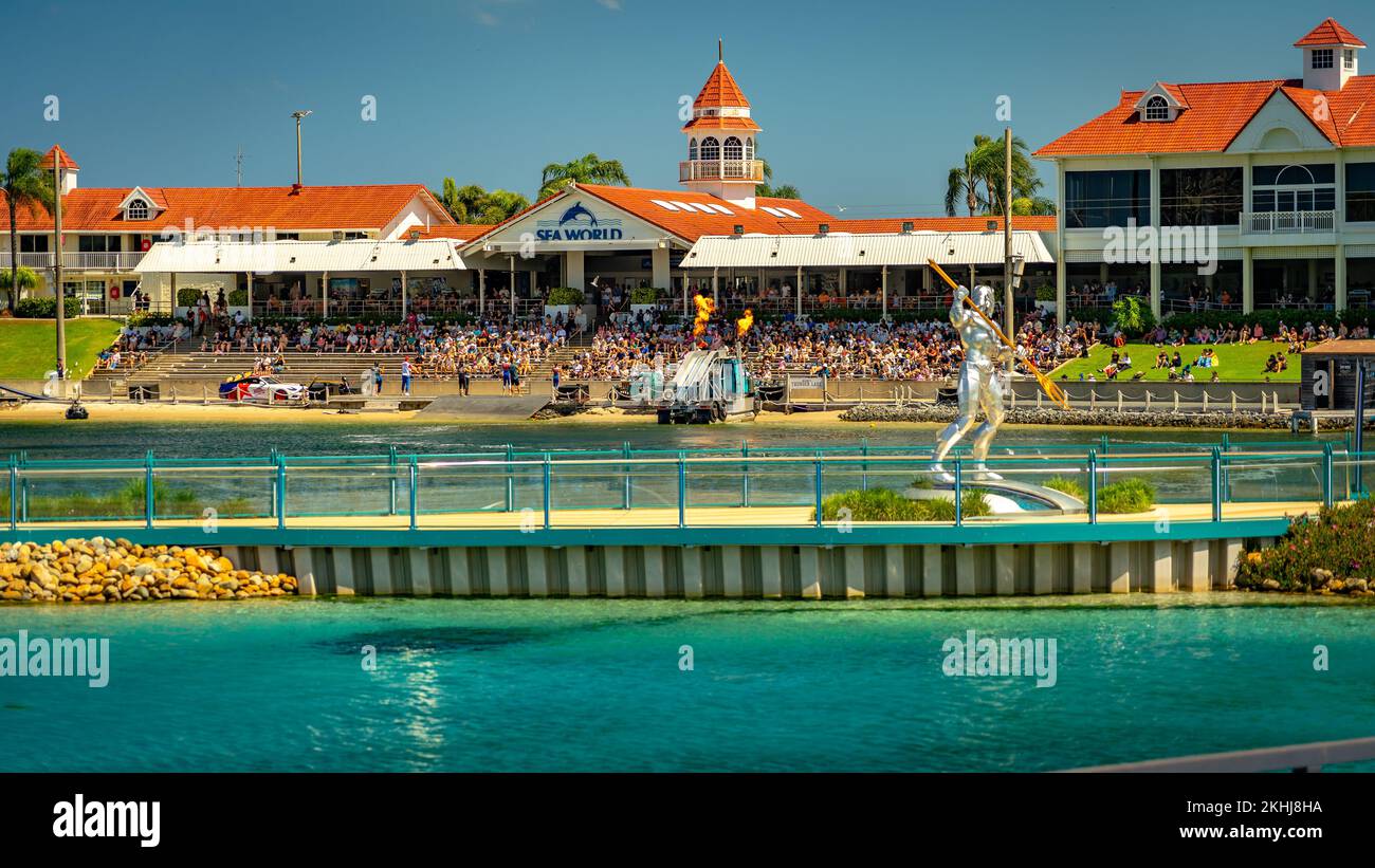 Gold Coast, Queensland, Australia Water stage at Seaworld theme park