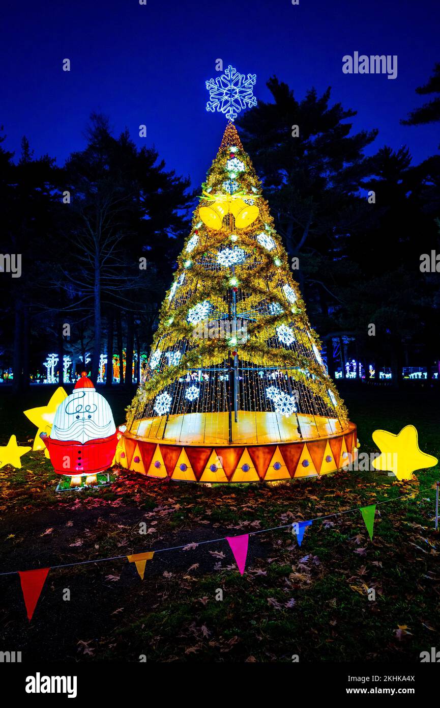 The LuminoCity Festival at Eisenhower Park Stock Photo Alamy