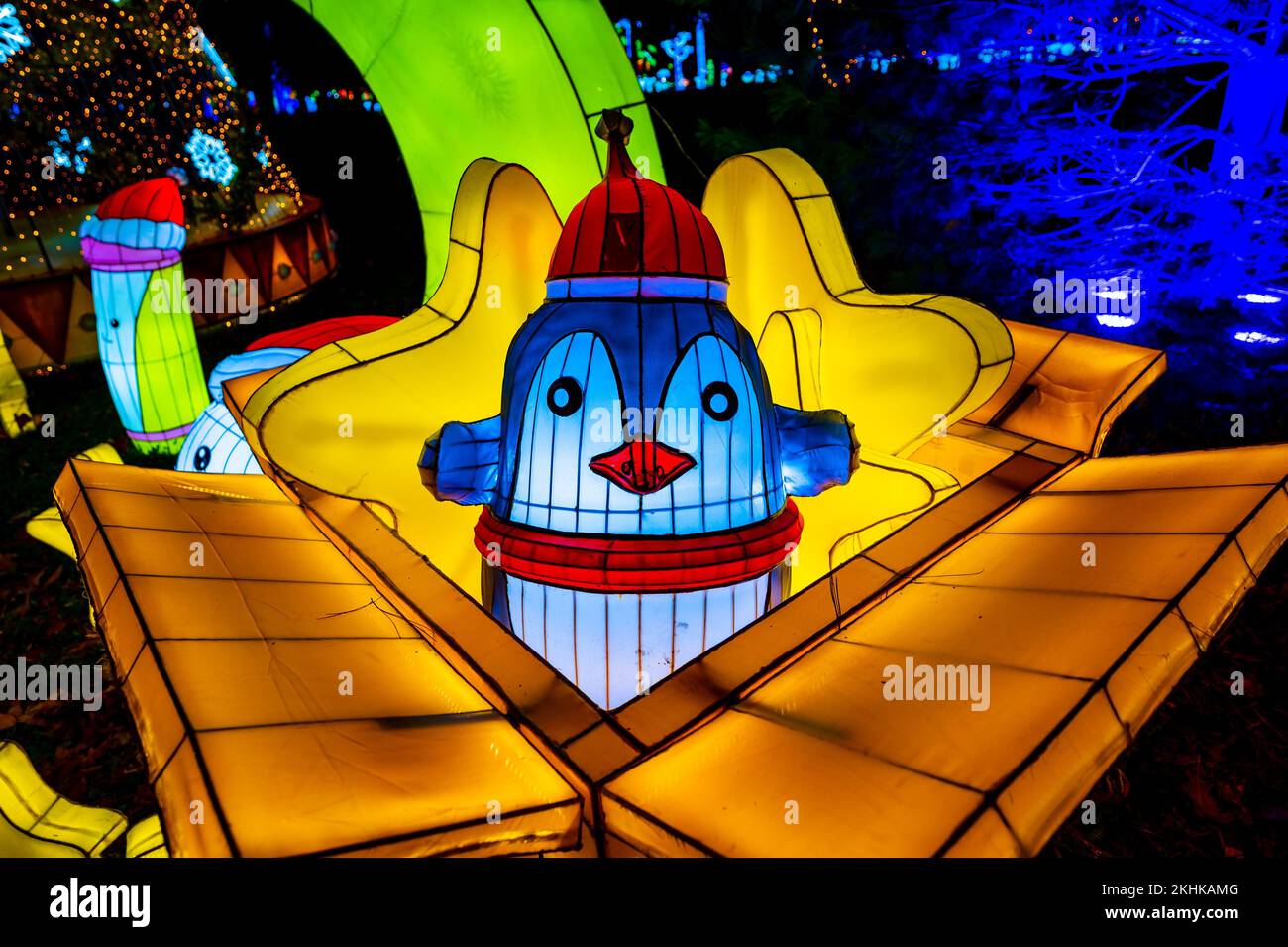 The LuminoCity Festival at Eisenhower Park Stock Photo Alamy