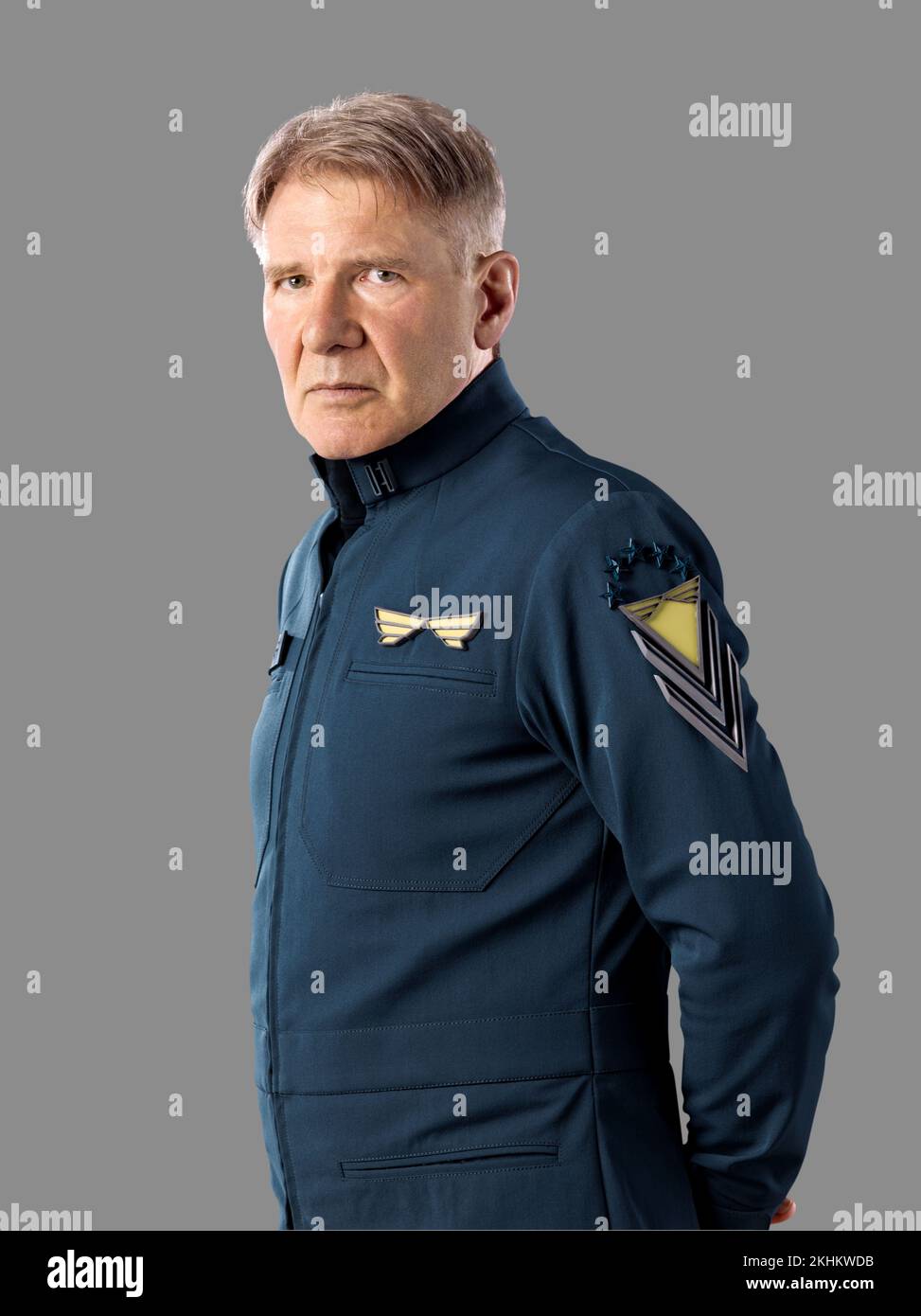 HARRISON FORD in ENDER'S GAME (2013), directed by GAVIN HOOD. Copyright ...