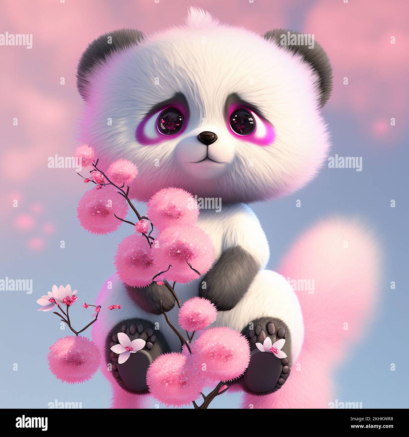 Cute baby panda hi-res stock photography and images - Alamy