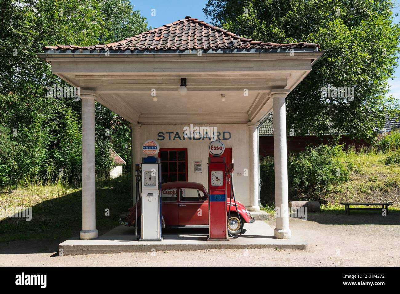 Norsk Folksmuseumgas station, Copy of Gas Station from Holmestrand