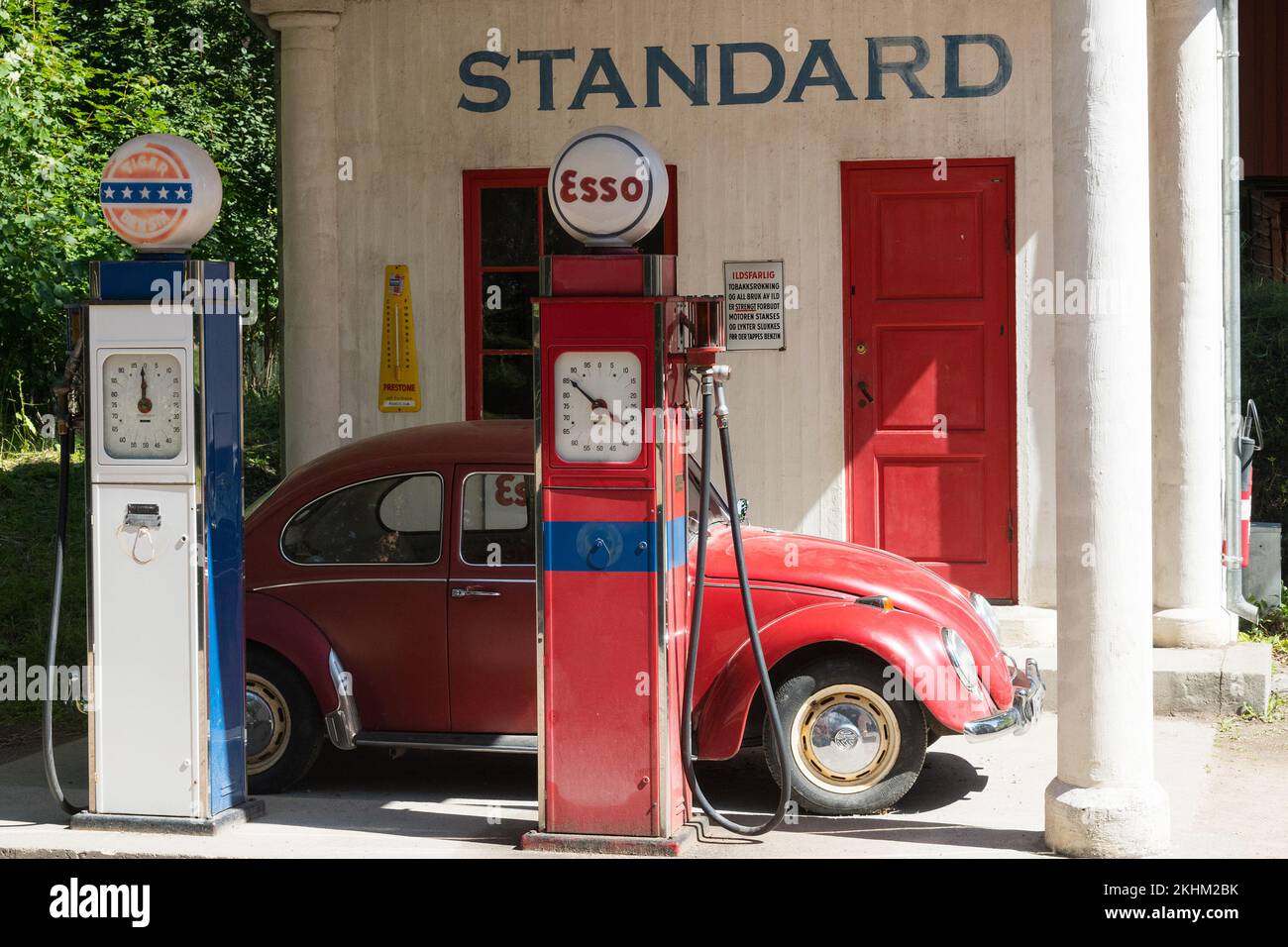 Norsk Folksmuseumgas station, Copy of Gas Station from Holmestrand