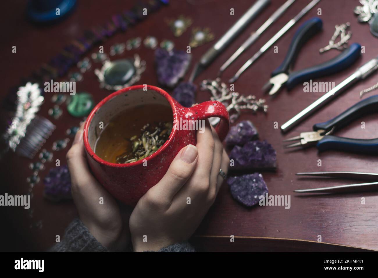 Tea break photo hires stock photography and images Alamy