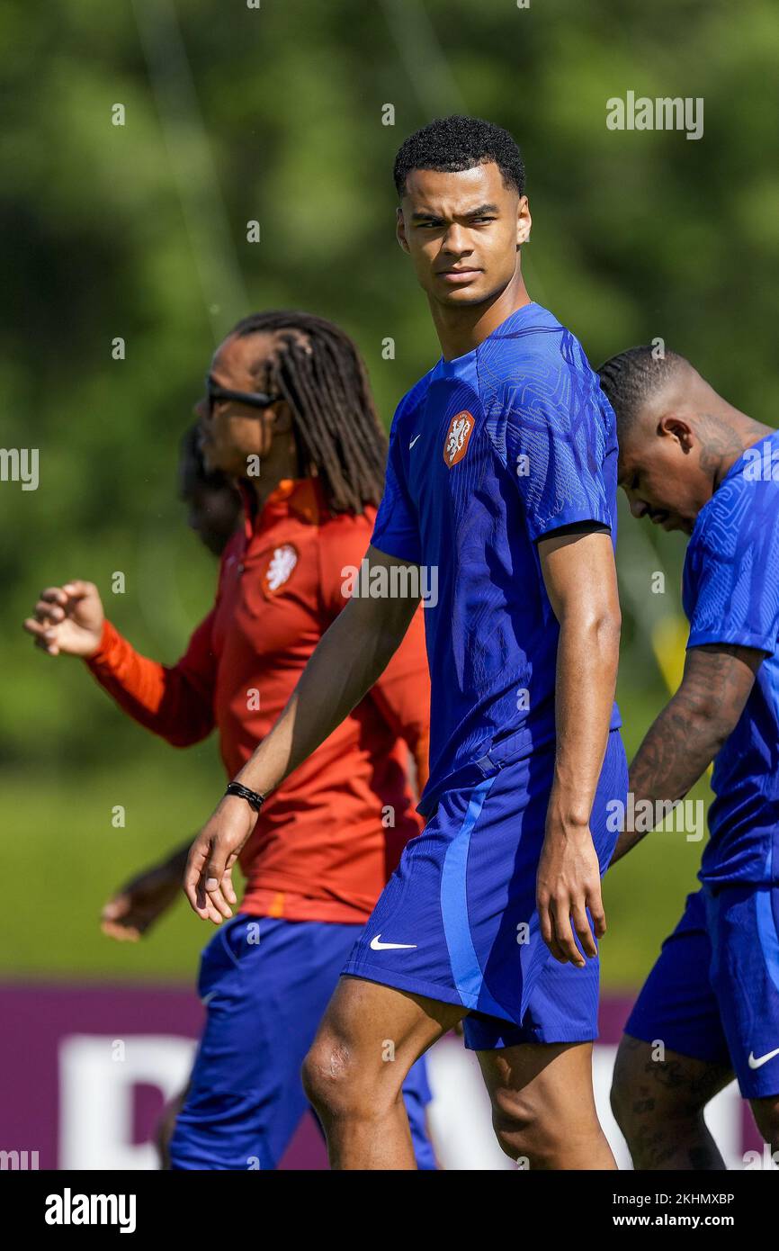 DOHA, 24112022 Oranje in Qatar. Team Netherlands preparing for the